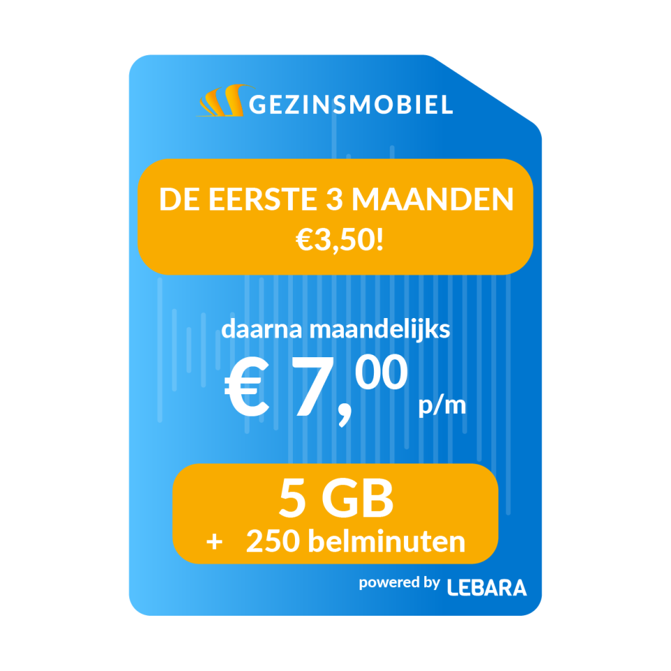 Simkaarten 5gb